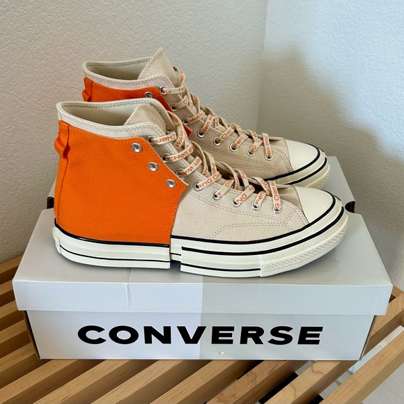 Converse Chuck Taylor All Star 70 Hi
2-in-1 Feng Chen Wang Orange Ivory - Picture 1 of 6